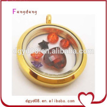 stainless steel jewelry set floating lockets charms wholesale